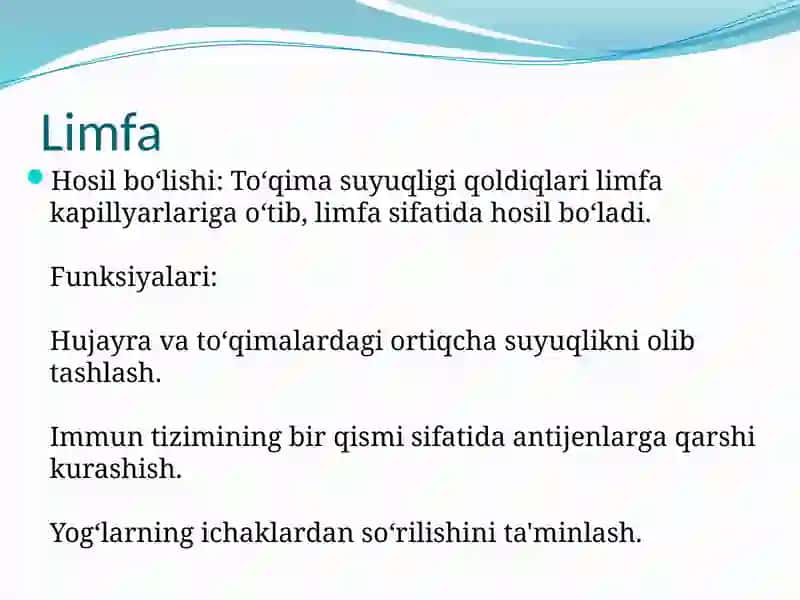 Biologik suyuqliklar 4