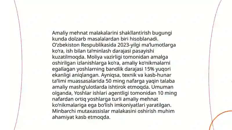 Mehnat darslarni tashkil qilish shakllari 4