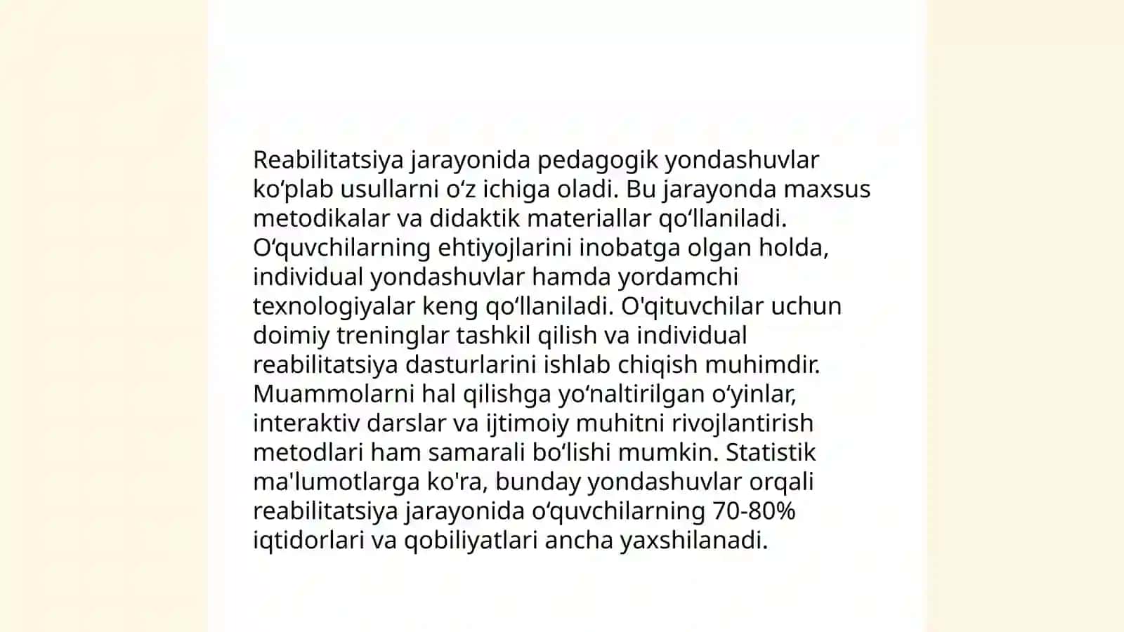 Ijtimoiy pedagogik reabilitatsiya 4