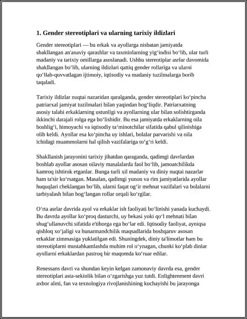GENDER STERIOTIPLARI GURUXI 4