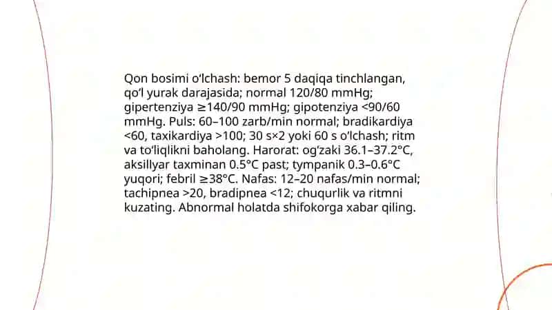 Amaliyot Muloja xonasida hamshiralik parvarishi 4