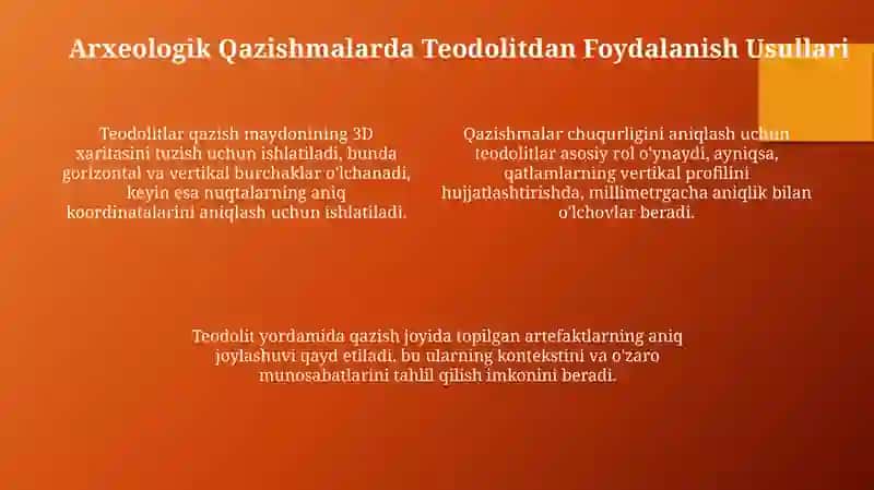 Teodolitning arxeologik ahamiyati 4