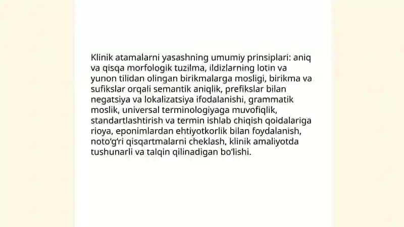 Klinik terminologiyaga kirish 4