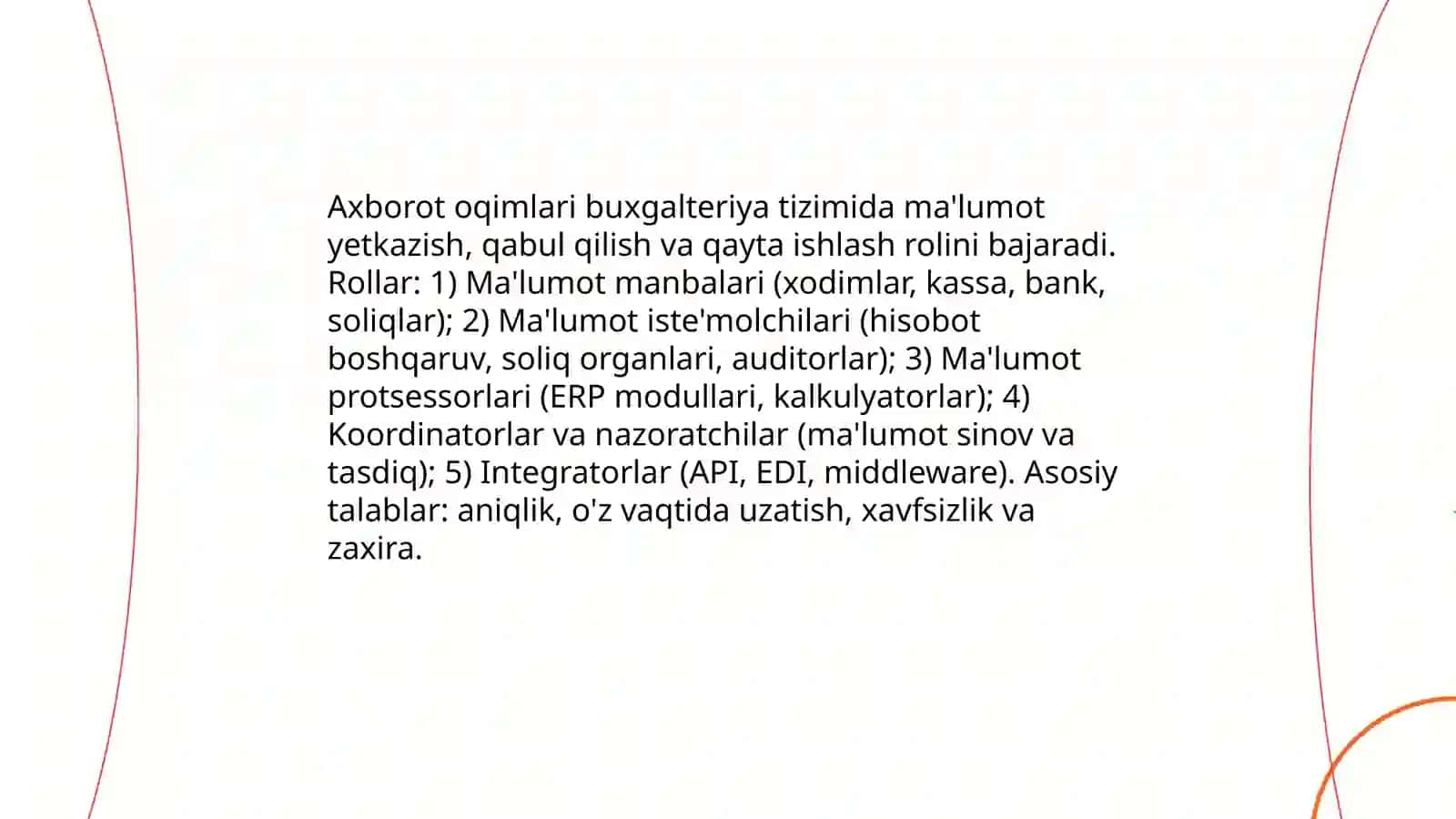 Buxgalteriya hisobi axborot tizimlarining tashkiliy tuzilishi 4