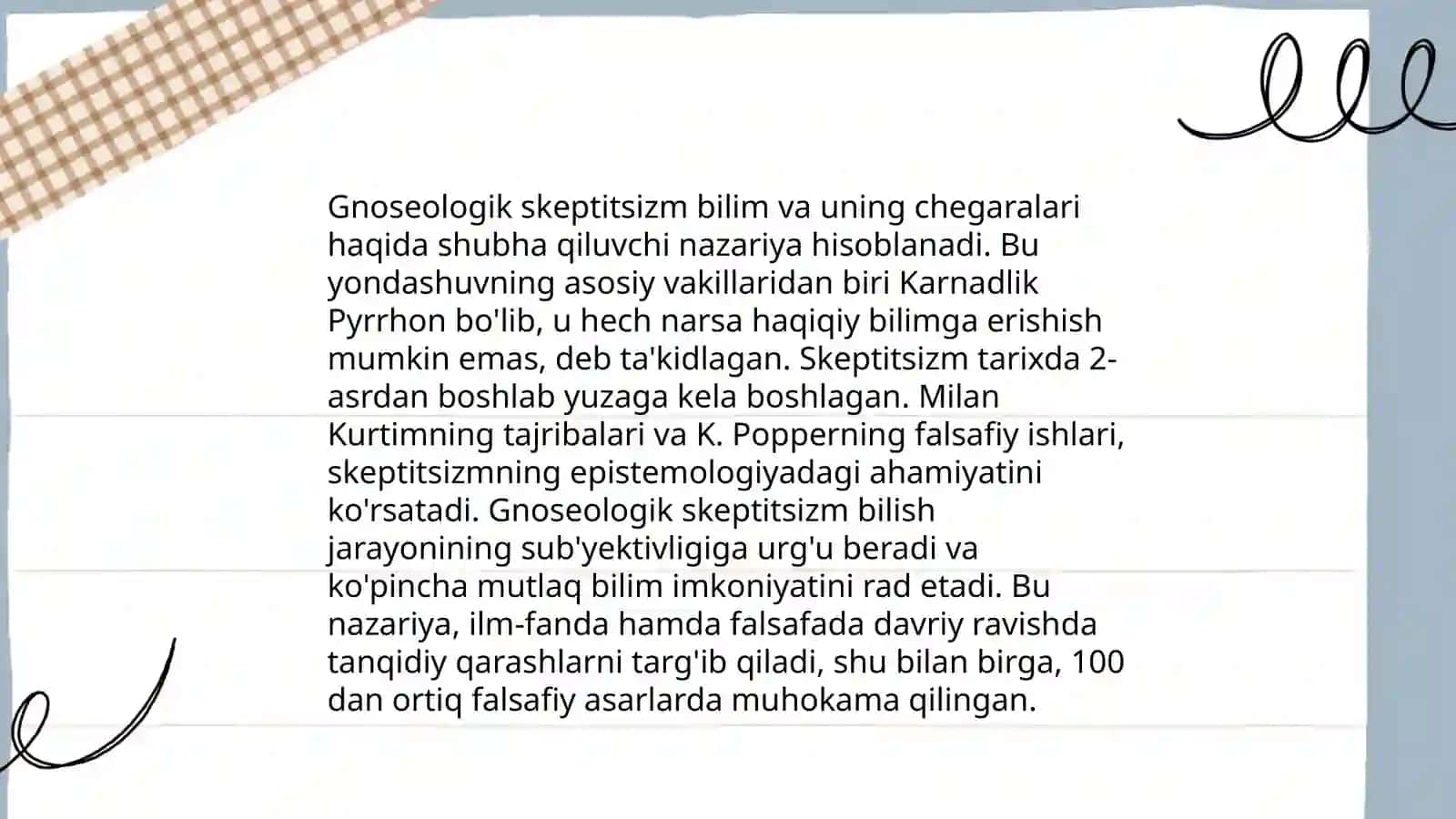 Bilish falsafasi (gnoseologiya) 4