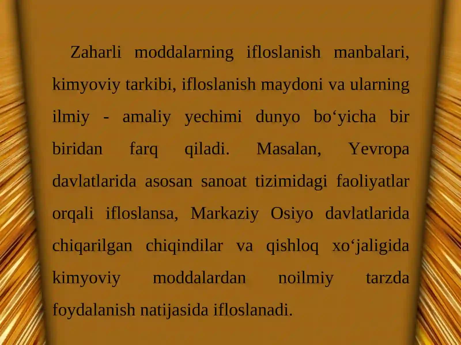 Tuproqning ifloslanish manbalari 4