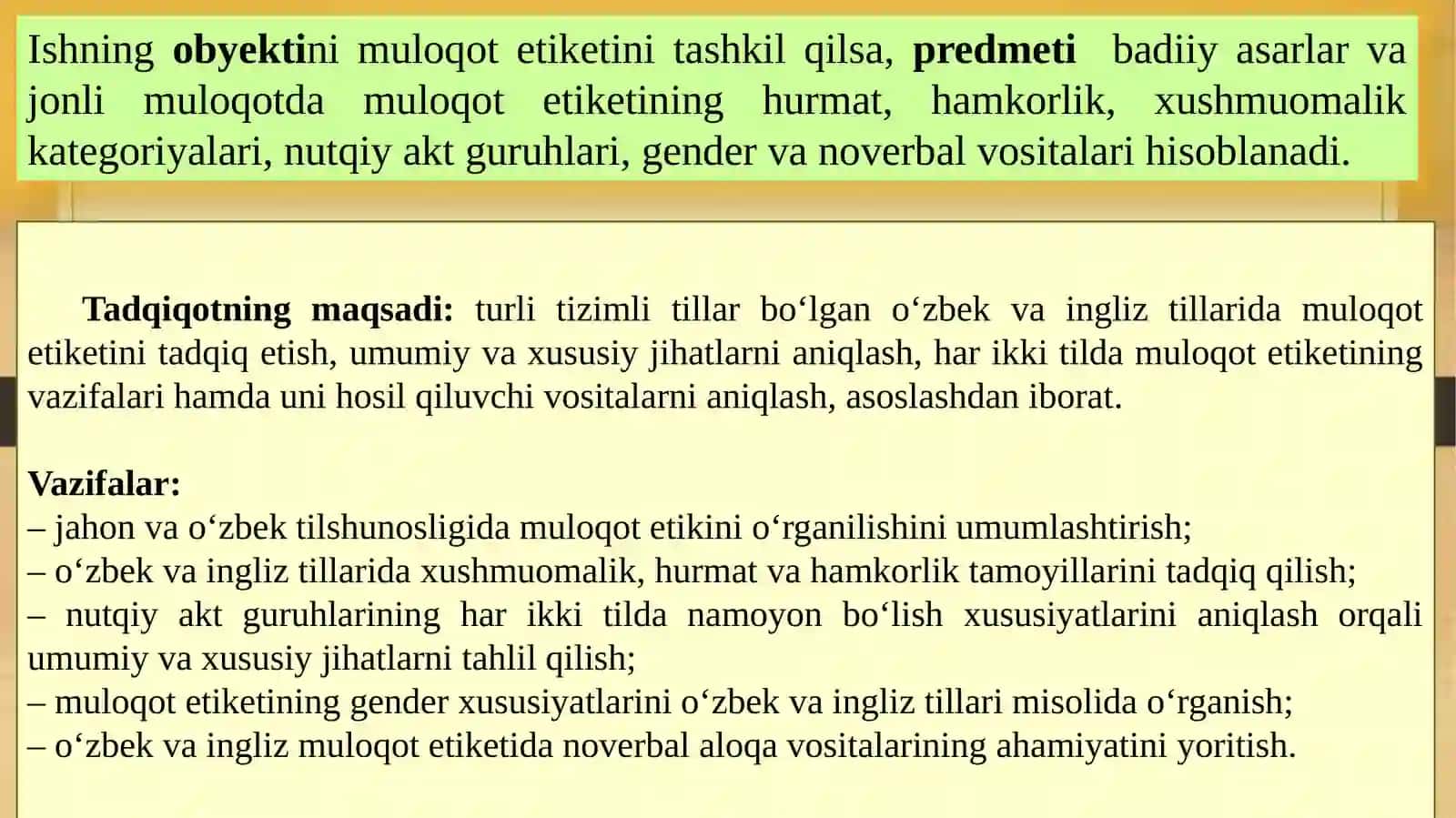Turli tizimli tillarda muloqot etiketi tahlili 4