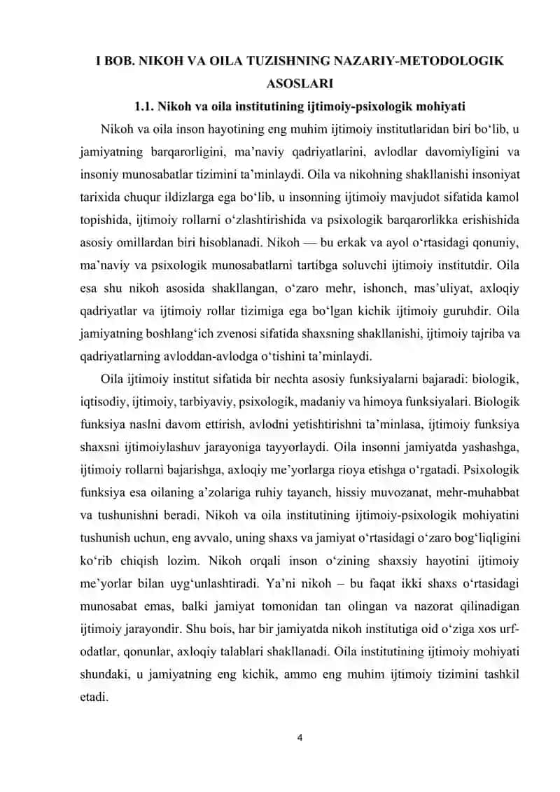 NIKOH OLDIMOTIVLARINI IJTIMOIY PSIXOLOGIK XUSUSIYATLARI 4