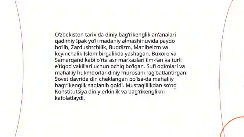 Diniy tolerantlik madaniyati 4