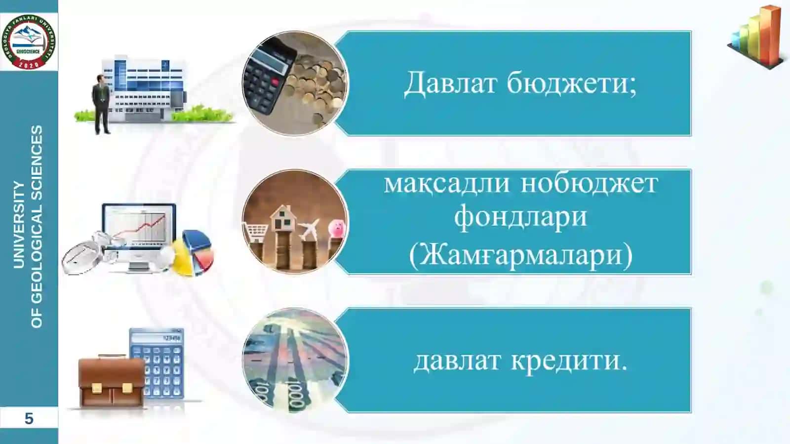 ГЕОЛОГИЯ ФАНЛАРИ УНИВЕРСИТЕТИ 4