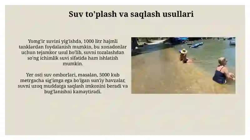 Mahalliy suv ta'minoti manbalari 4