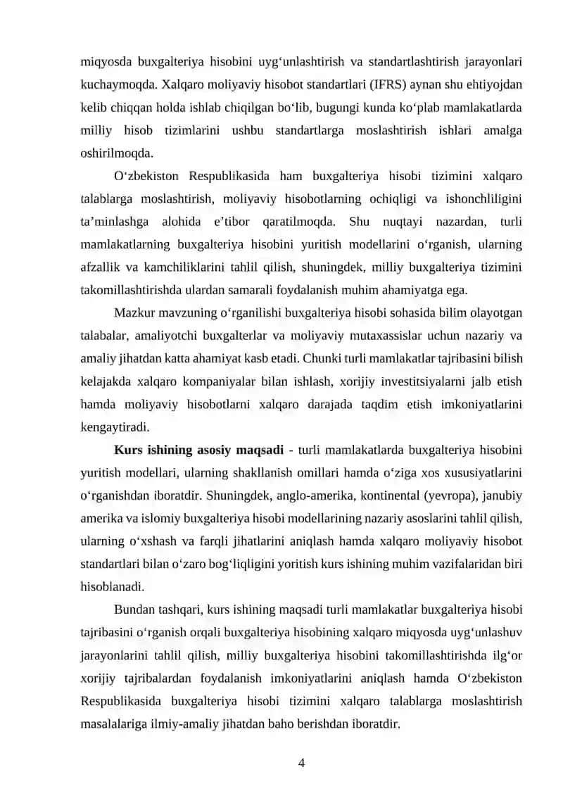 Turli mamlakatlarning buxgalteriya hisobini yuritish modellari 4