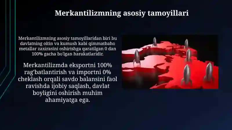 Merkantelizm tushunchasi 4