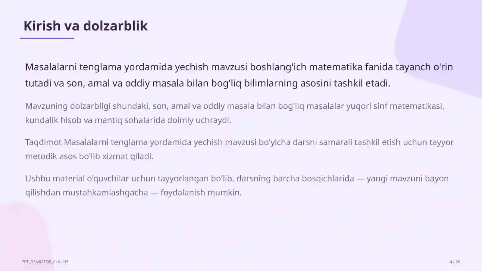 Matematika (1–4) 4
