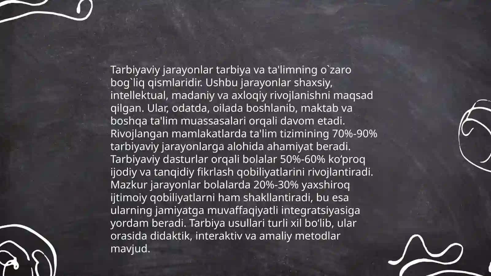 Shaxsning rivojlanishi tarbiyasi va ijtimoiylashuvi 4