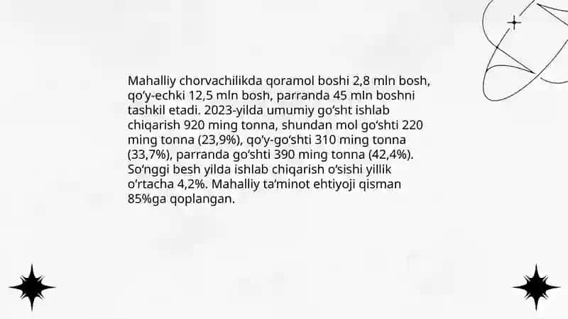 Goʻsht sanoatining rivojlanishi 4