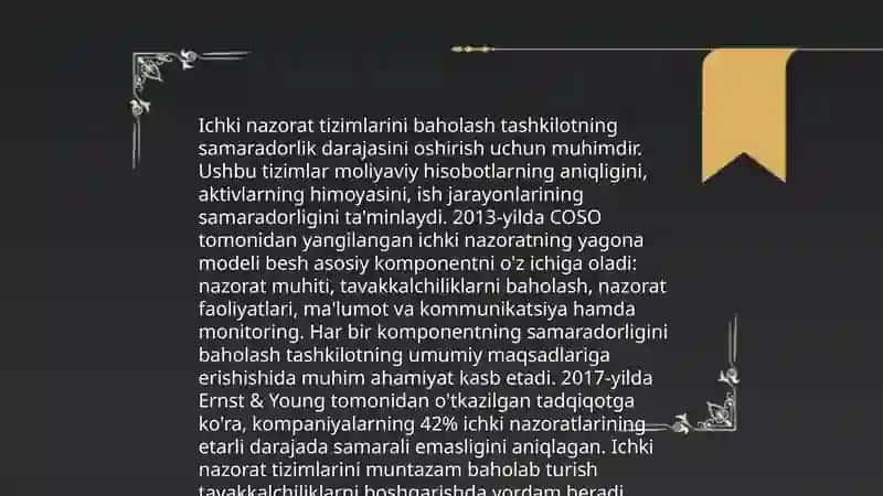 Bank auditi sifatini nazorat qilish 4