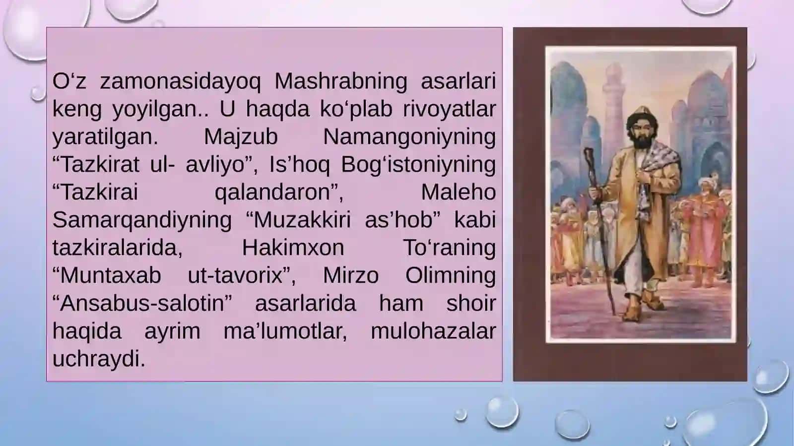 Boborahim Mashrabning Hayoti va Ijodi 4