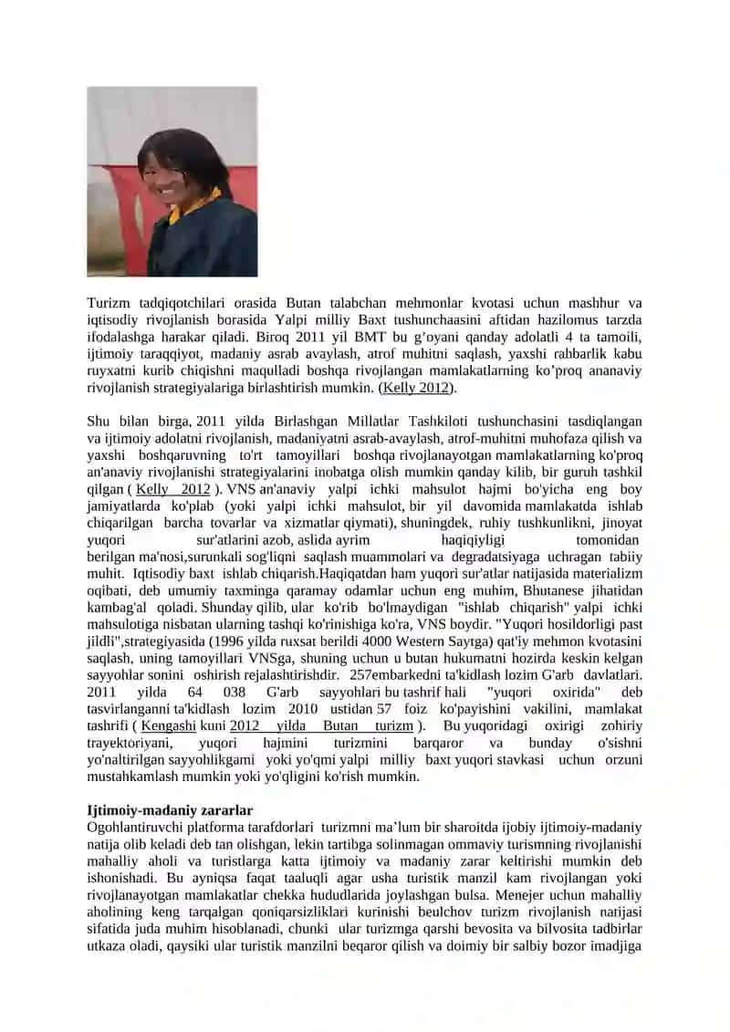 Turizmning ijtimoiy-madaniy va ekalogik tasirlari 4