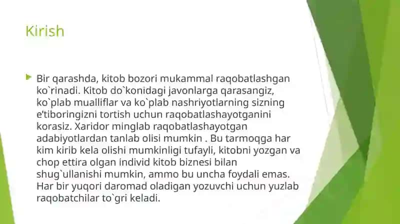 Monopolistik raqobatlashgan bozor muvozanati 4