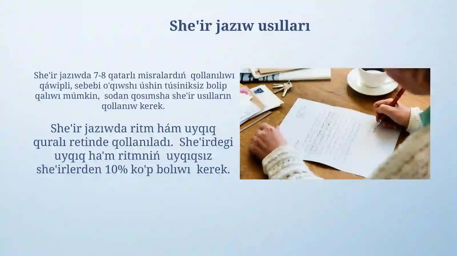 Eki jaqlama jazıw 4