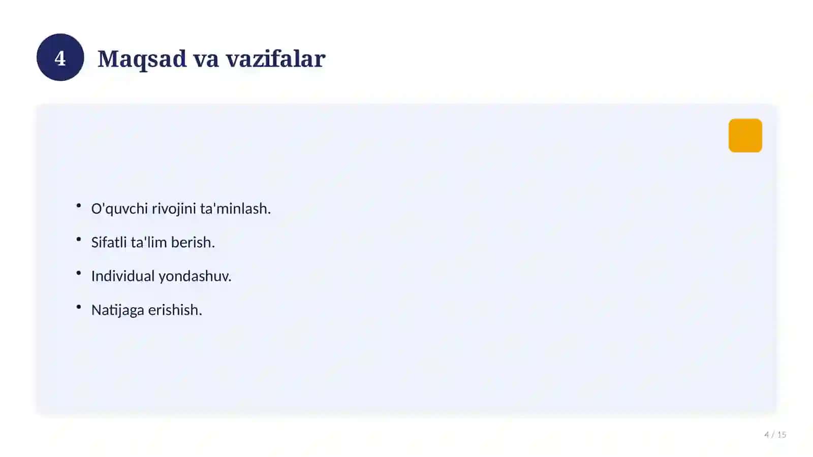 Aqli zaif o'quvchilarda verbal xotirani tekshirish usullari 4