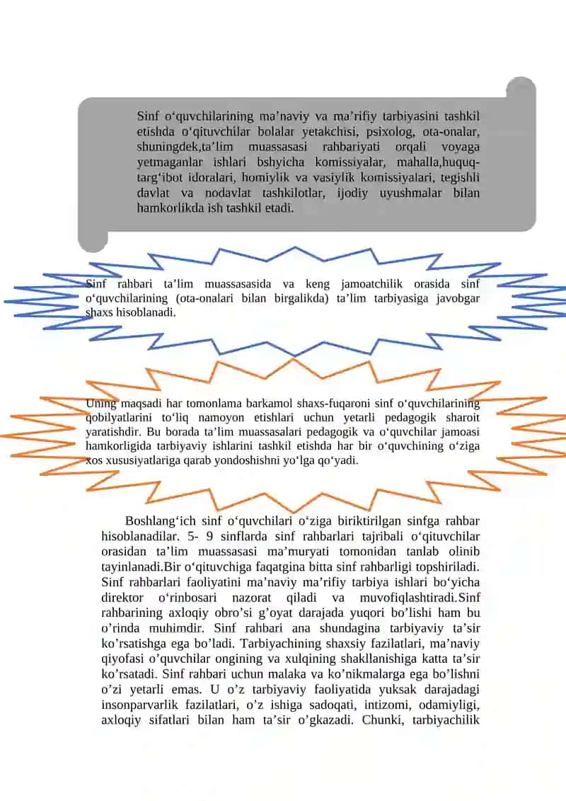 Maktabdagi Tarbiyaviy Ishlar Tizimi 4