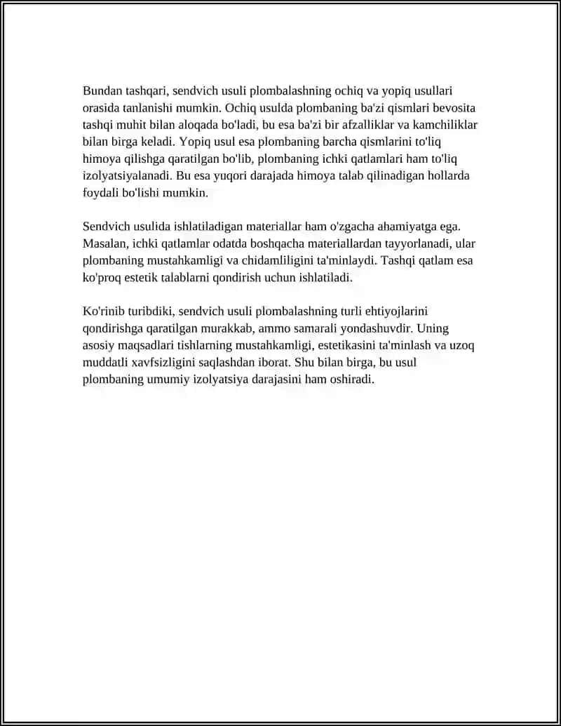 PLOMBALASHNING SENDVICH USULLARI 4