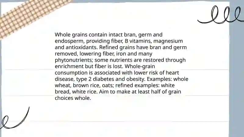 Healthy and unhealthy foods 4