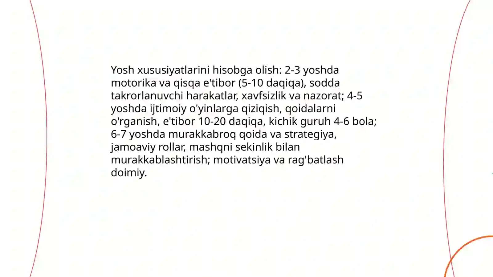 Kichik yoshdagi bolalarga beriladigon milliy va harakatli õyinlarni õrgatish 4