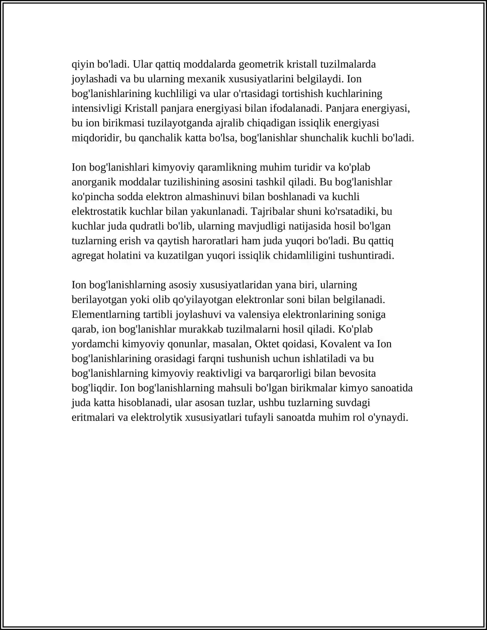 KIMYOVIY QARAMLIK TURLARI 4