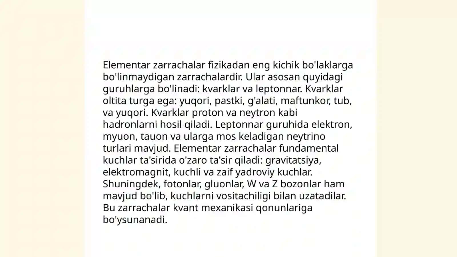 Kosmik nurlar tarkibini oʻrganish 4
