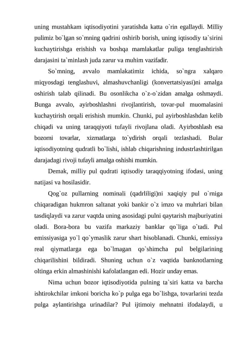 Pul va inflyatsiya 4