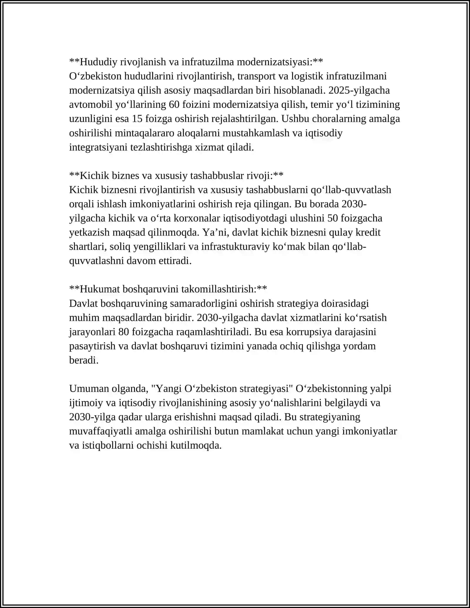 Yangi O‘zbekiston strategiyasi 4