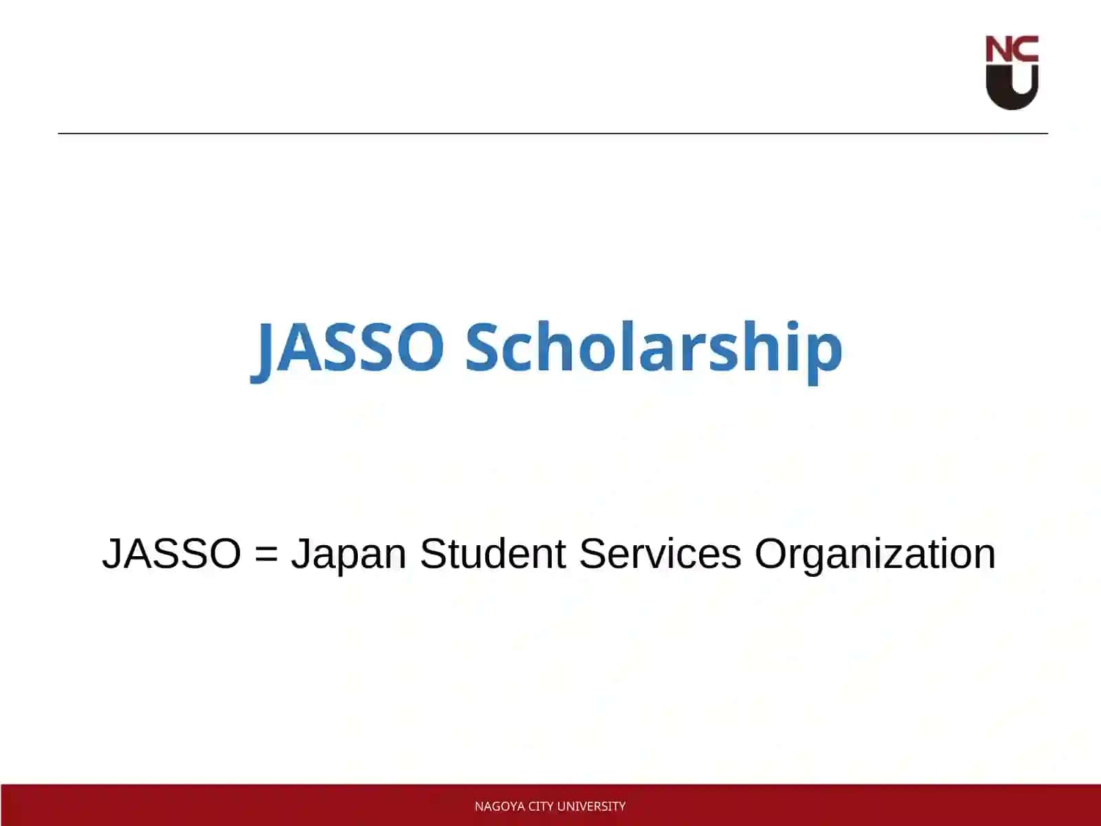 Invitation to NCU, Nagoya City University 4