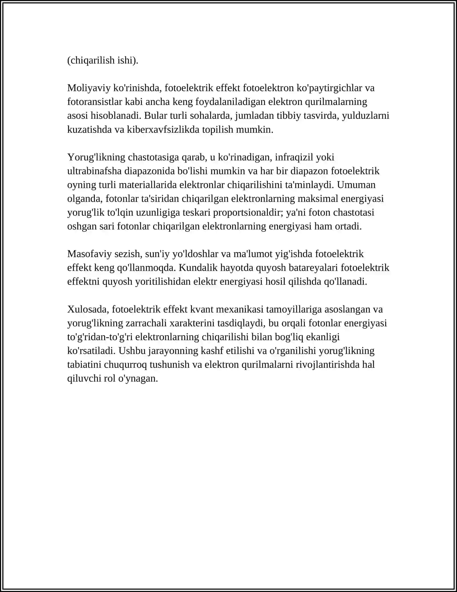 KÒP FOTONLI JARAYONLAR 4