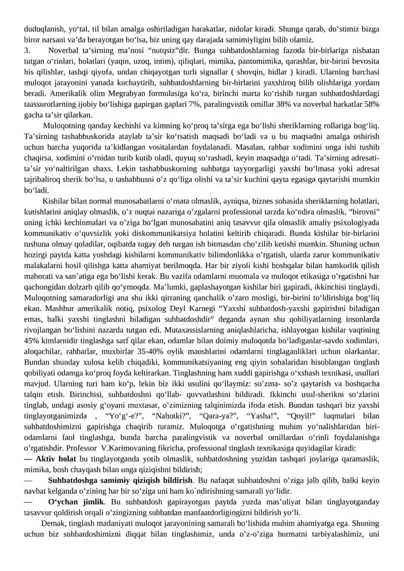OG’ZAKI MULOQOT VA UNING XUSUSIYATLARI 4