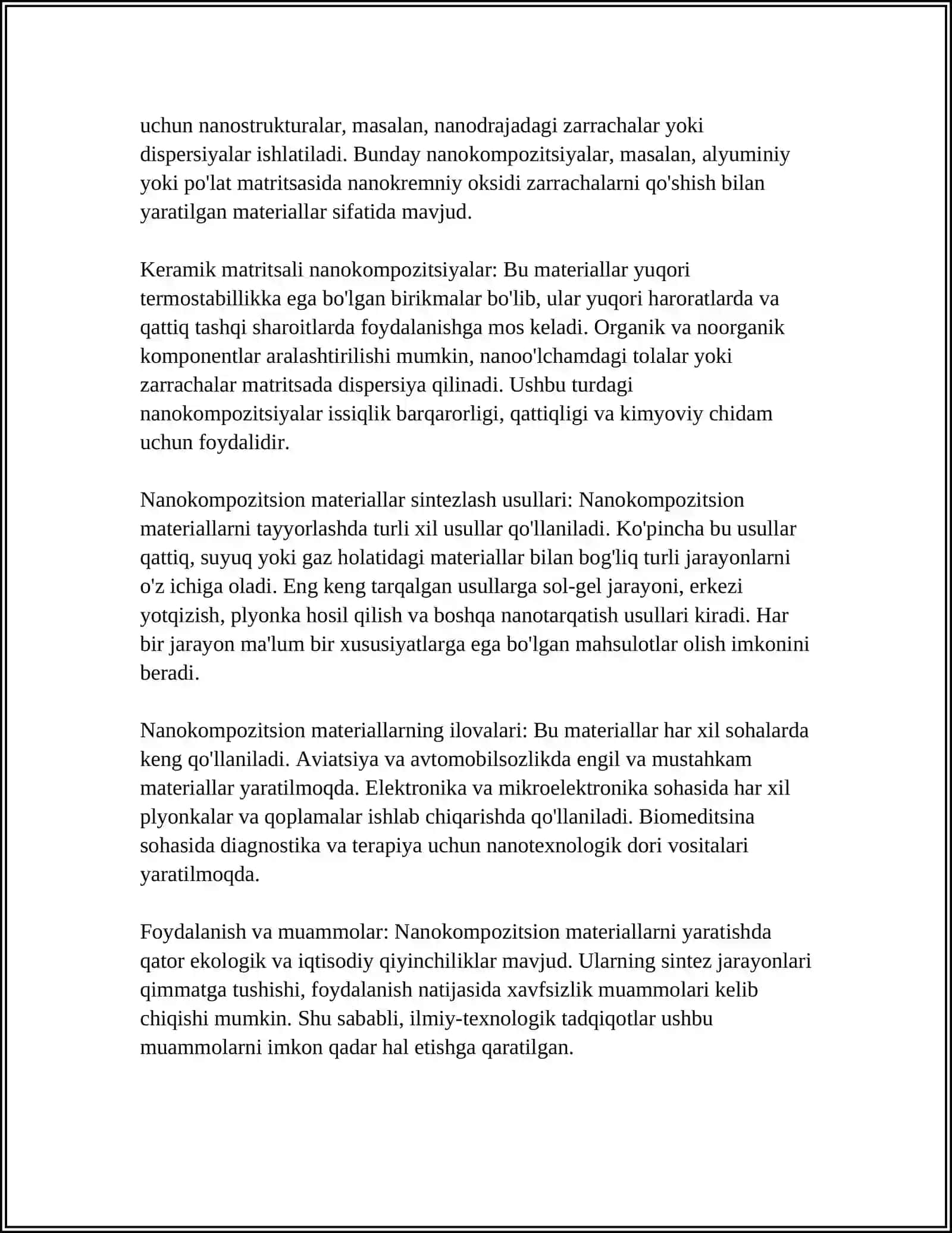 NANOKOMPAZITSION MATERIALLAR 4