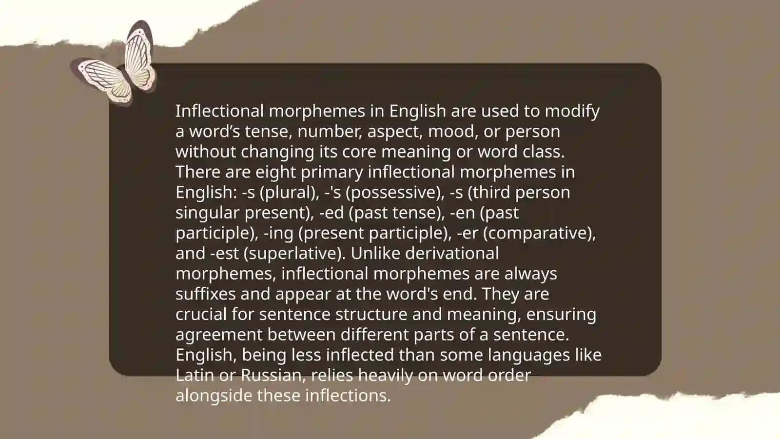 Morphology and morphems 4