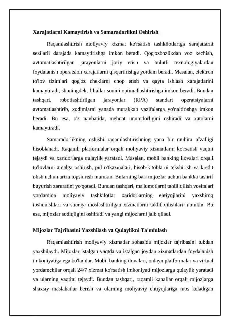 Moliyaviy xizmarlarni raqamlashtirish 4