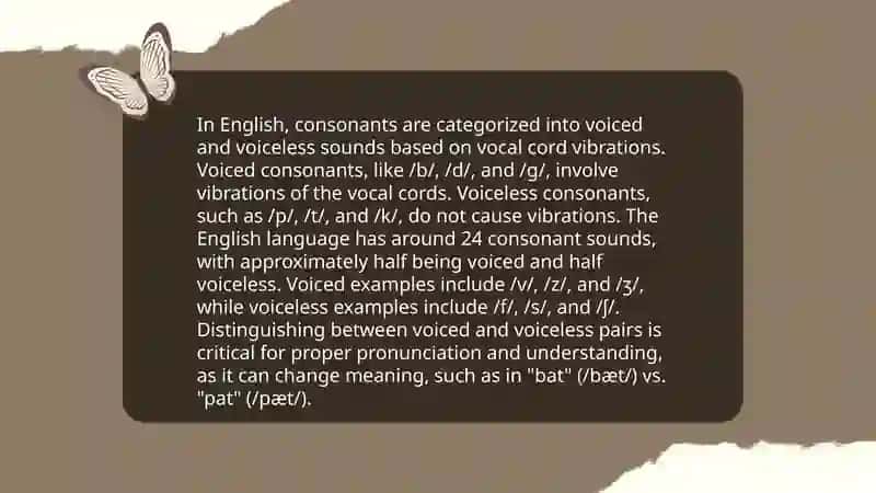 The consonant sounds |b | and |p | 4