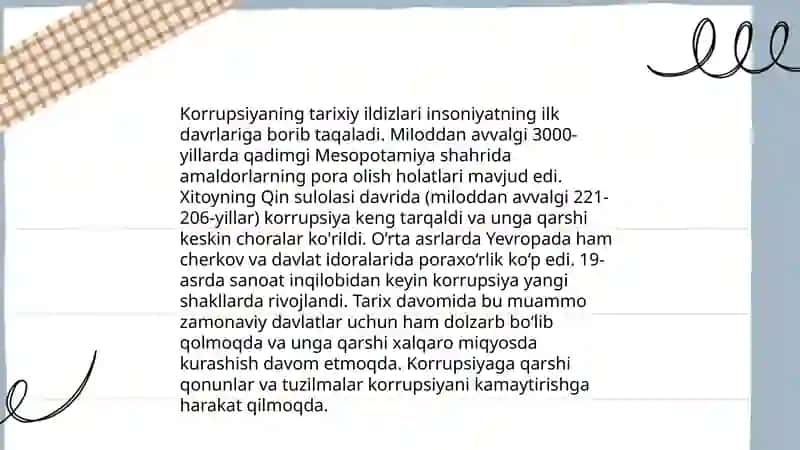 Korrupsiyaning mohiyati va oqibatlari 4