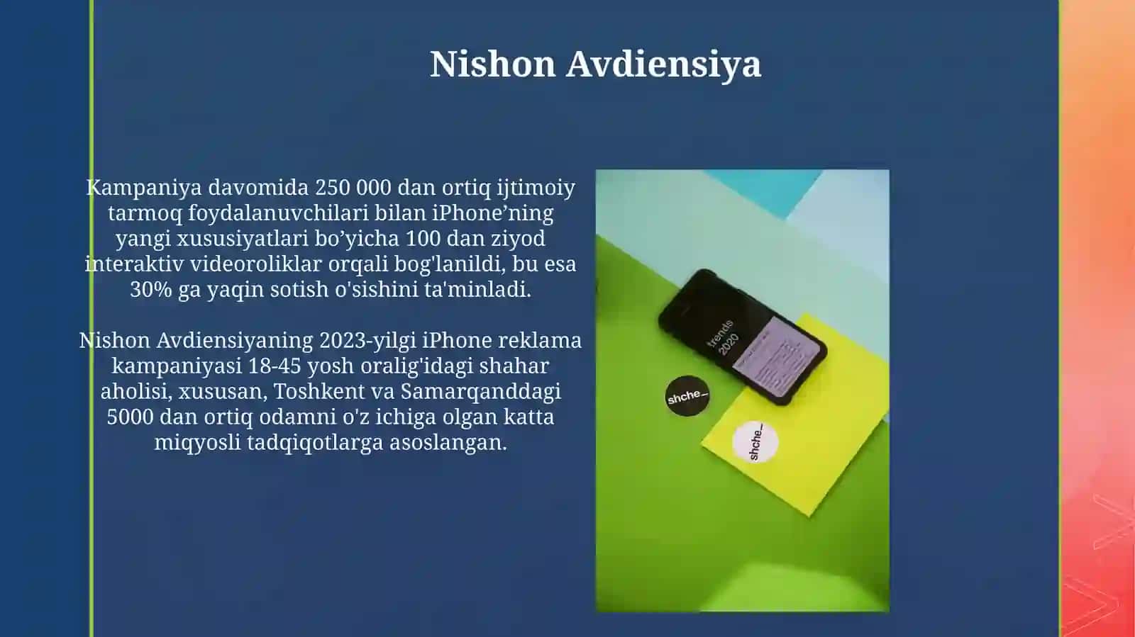 Iphone kampaniyasi haqida tagdimot 4