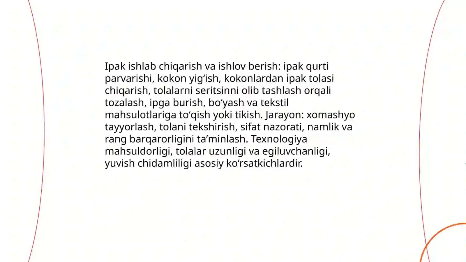 Yengil sanoat va toʼqimachilik 4