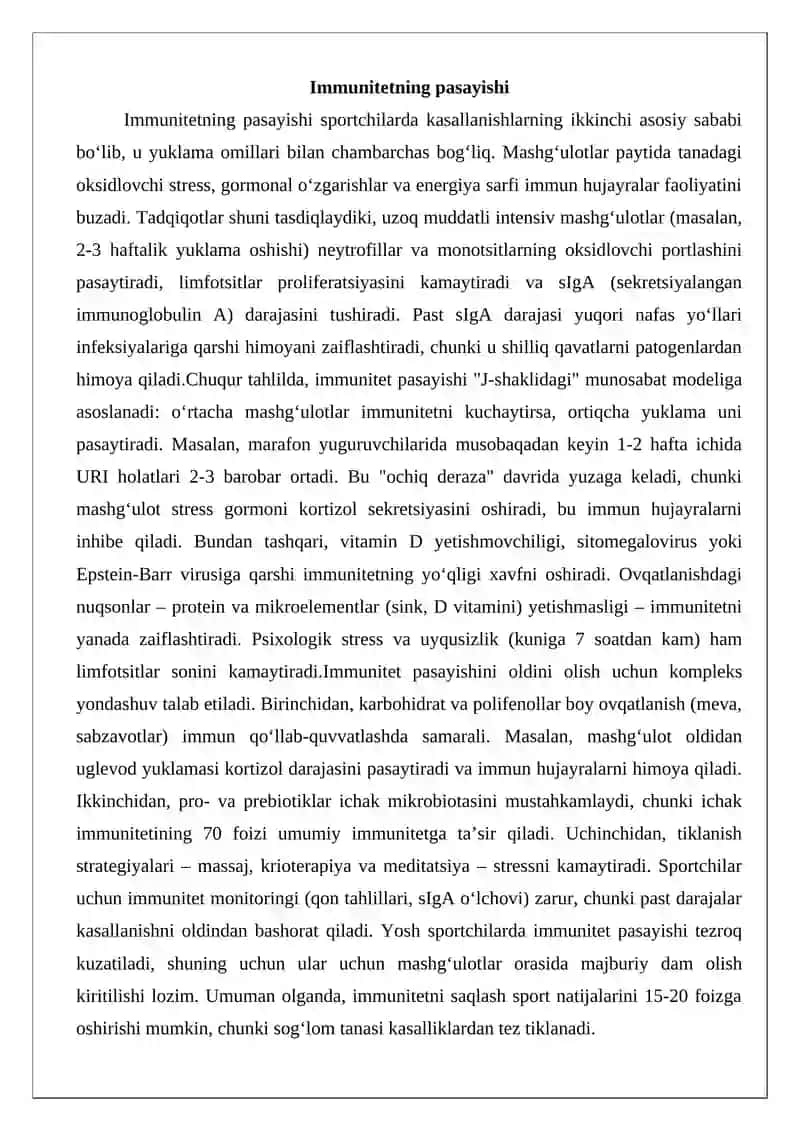 Sportchilarning kasallanishi va jarohatlanishi 4