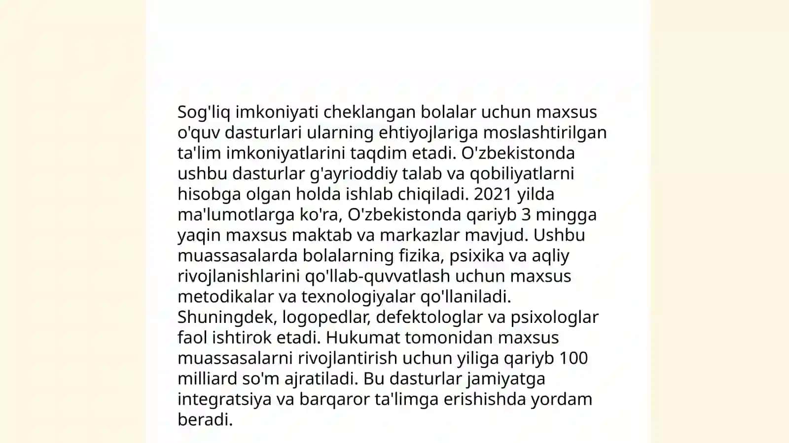 Bemor bolalar ta'limi oldidagi turgan muammolar va ularning yechimlari 4