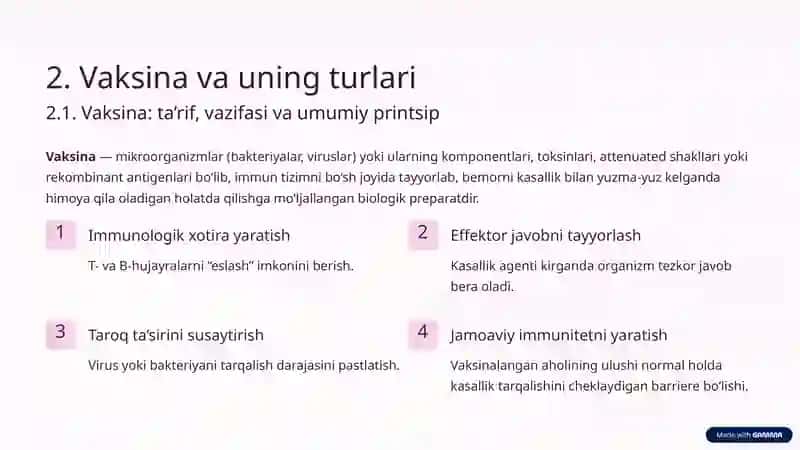 Immunoterapiya va Immunoprofilaktika 4