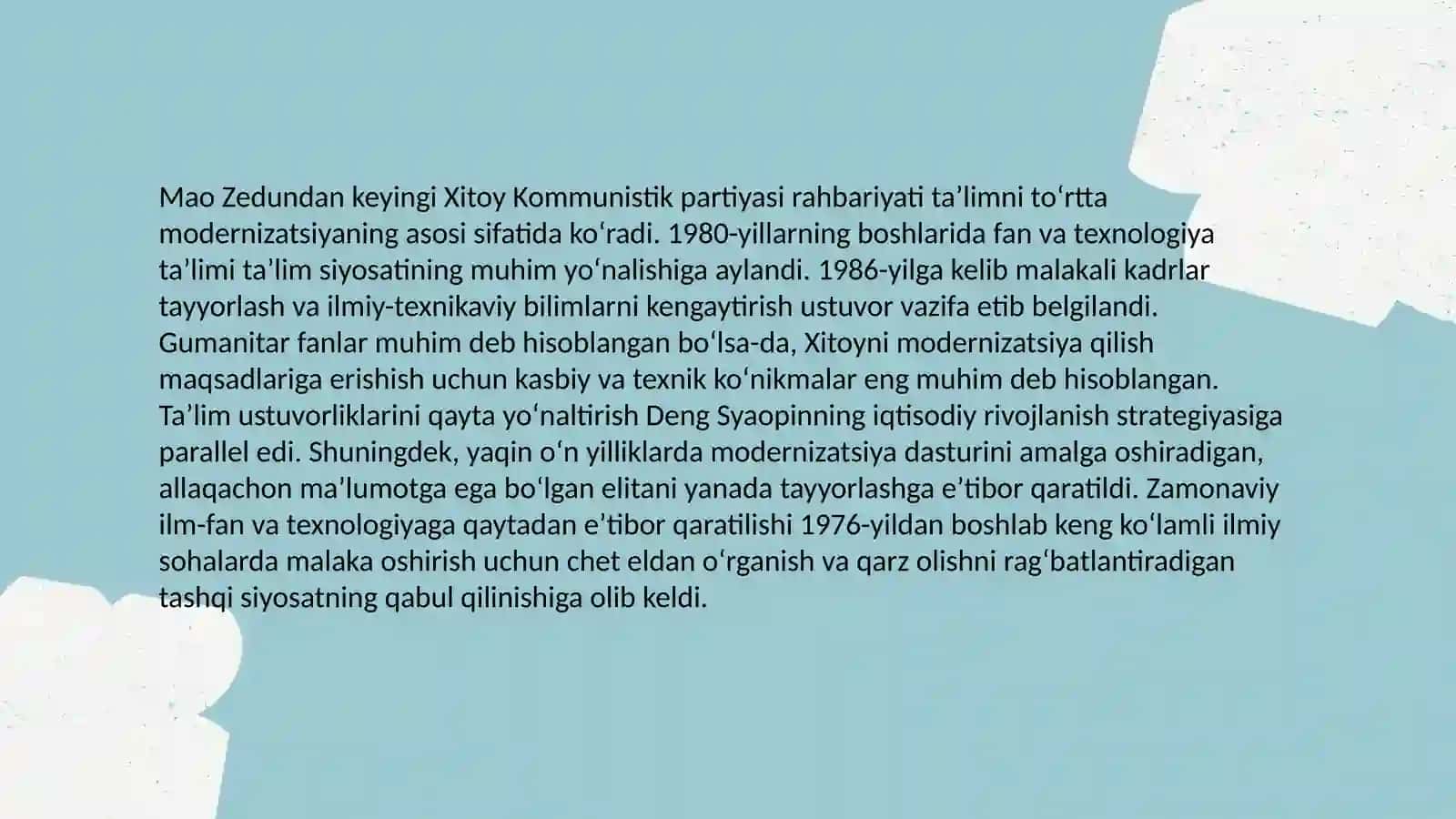 Xitoyning davlat ta'lim tizimi va kelib chiqishi tarixi 4