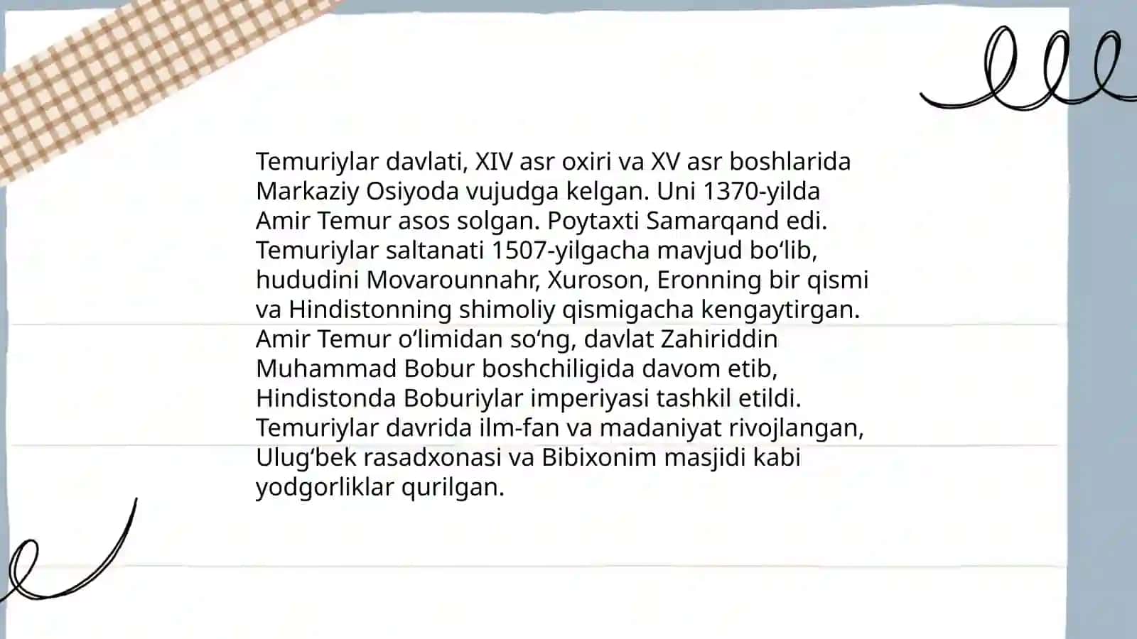 Amir Temur buyuk davlat arbobi 4