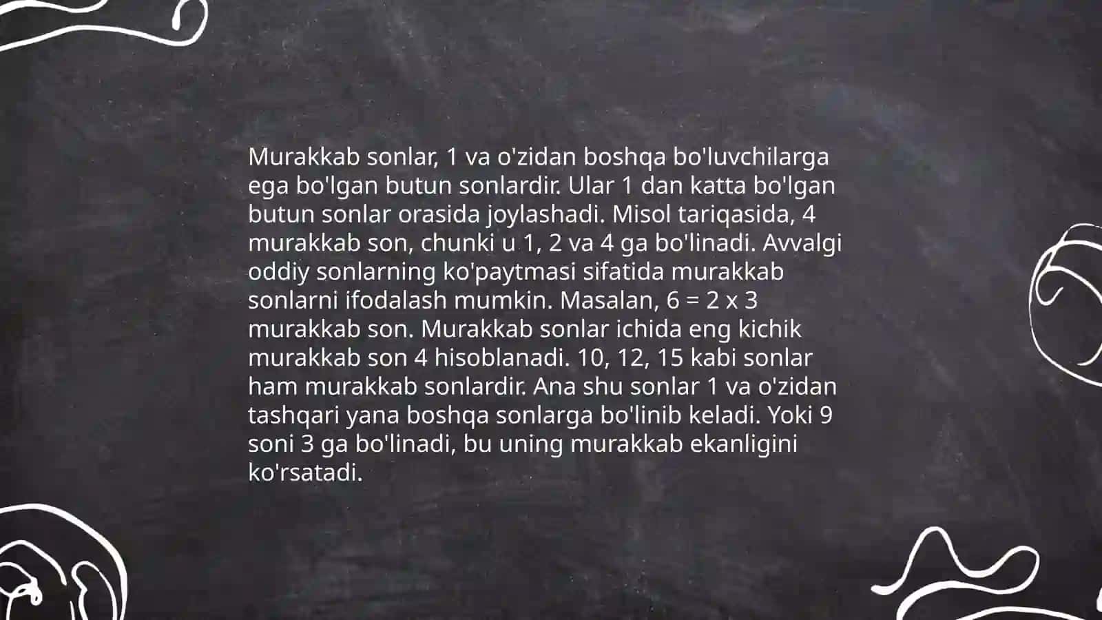 Nomanfiy butun sonlar 4